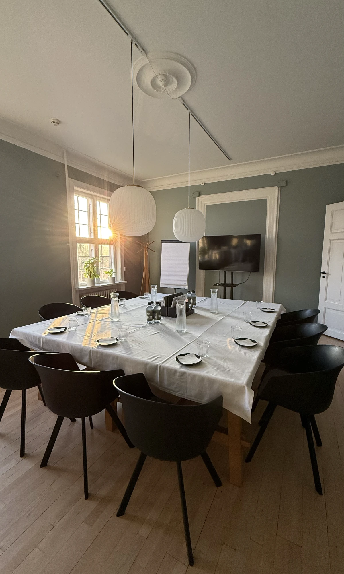 Solopgang i Det Blå Rum